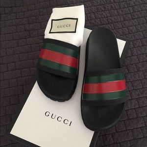 Gucci Pursuit Trek Slide Sandals